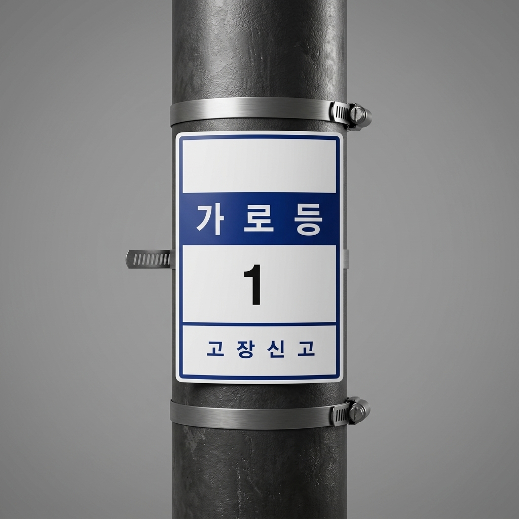 가로등주 부속자재